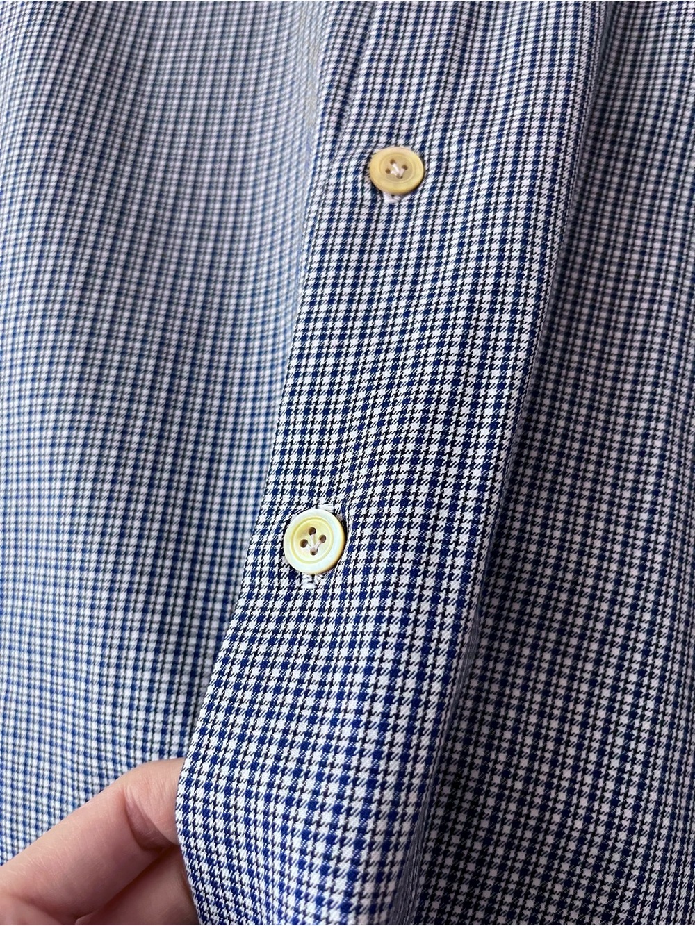 Kiton micro houndstooth button down - Picture 8 of 16